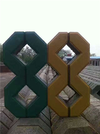 8字植草磚